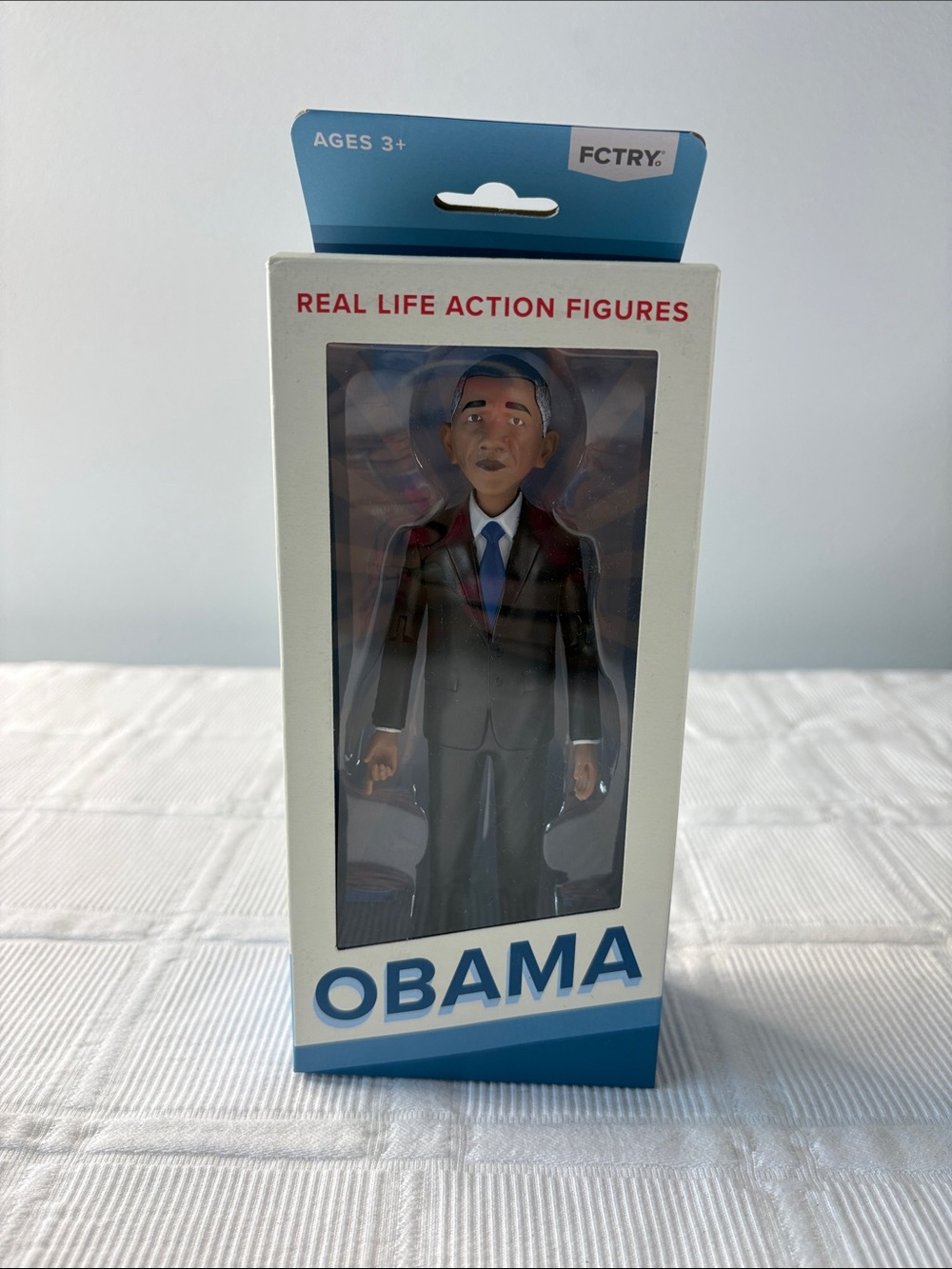 Obama Real Life Action Figure 7” - Picture 2 of 4